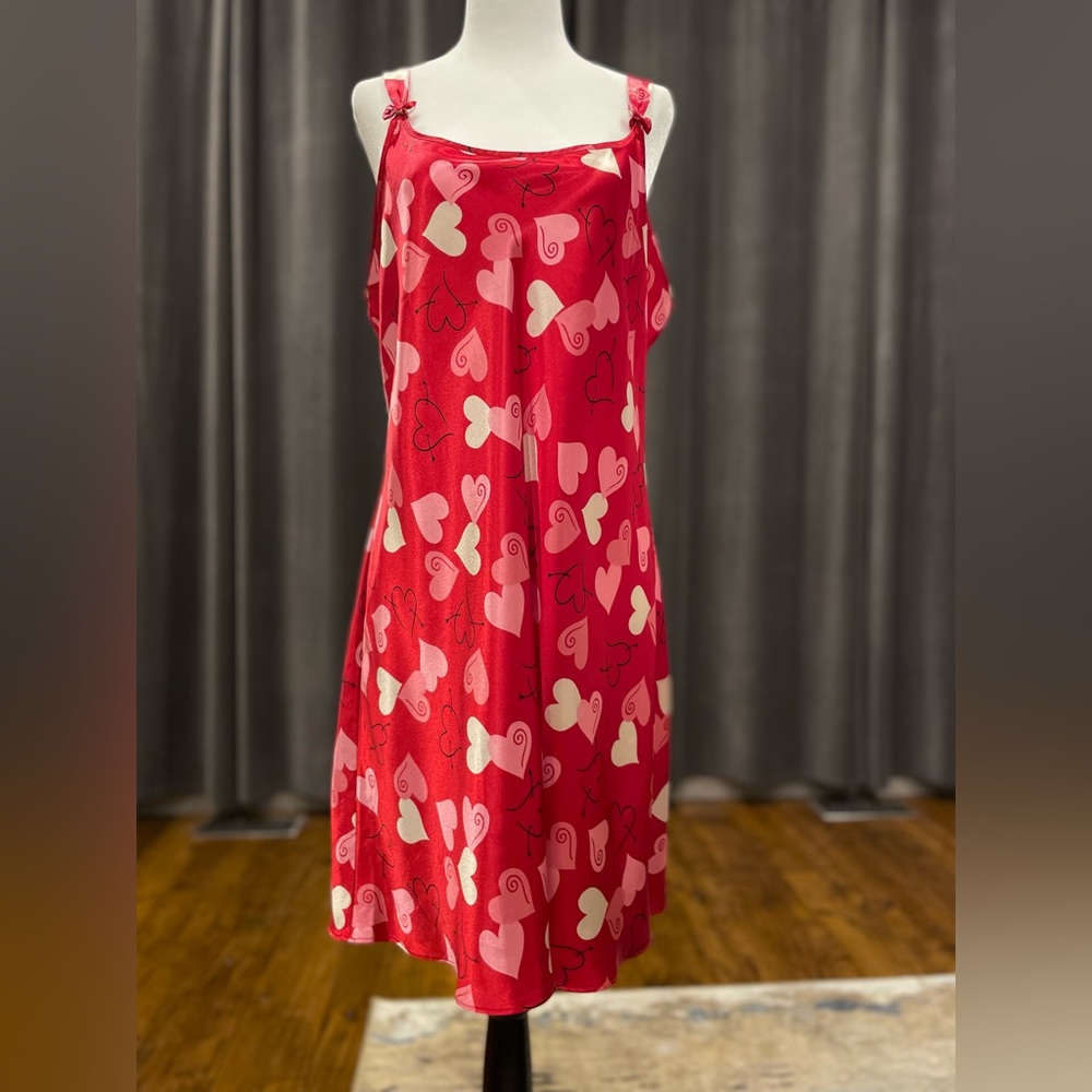 Vintage Pandemonium satin chemise nightie